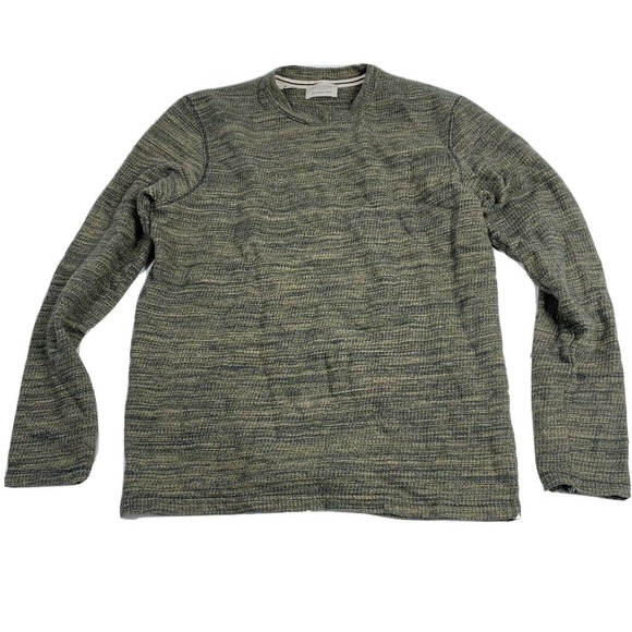 100% Organic Cotton Mens‎ Size Large Selected Homme Crew Neck Pullover Sweater - Picture 1 of 12
